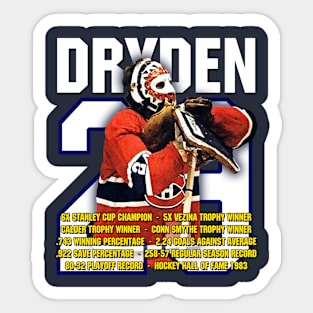 Dryden - The Pose Sticker